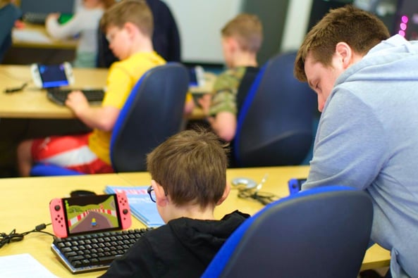 Coding & creativity lead a world of techtastic fun at the British Motor Museum this Half-Term!